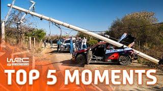 Top 5 Moments | WRC Guanajuato Rally México 2023