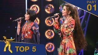 مرحلۀ ۵ بهترین - فصل پانزدهم ستاره افغان / Top 5 - Afghan Star S15 - Part 01