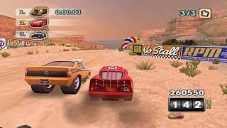 Cars Mater-National Championship - North Willy's Butte PS2 Gameplay HD (PCSX2)