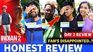 என்னடா பண்ணி வச்சிருக்கீங்க..? கடுப்பான ரசிகர்கள் " | Indian 2 Day 2 Review | 2day Review Indian 2