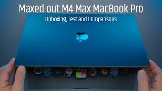 Maxed Out M4 Max MacBook Pro Unboxing, Test and Comparisons | Nano Texture Comparison