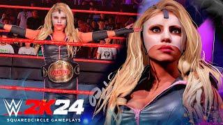 WWE 2K24 Trish Stratus 2004 Entrance w/ Modded Titantron | New WWE 2K24 Mods