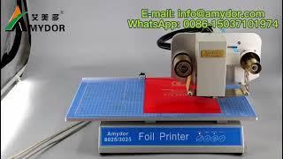 Digital Hot Foil Stamping Machine for Pattern,Plastic,Phone Case,Paper