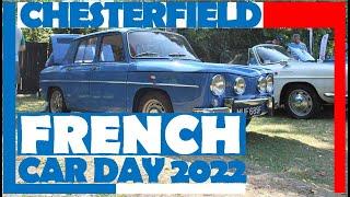 Chesterfield French Car Day at Staveley Hall - Chesterfield Motor Fest 2022