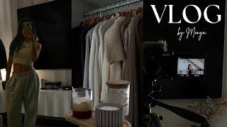 VLOG by Monia [ONE DAY WITH ME] morning routine / outfit / bla bla bla #vlog #satisfying