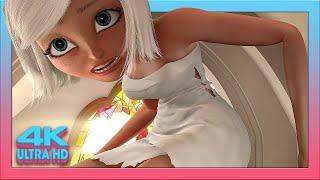 Ginormica Giantess Growth - Monsters Vs. Aliens (4K60 AI Upscale) [巨大娘]