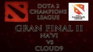 DOTA 2 - NAVI vs CLOUD 9 - Gran Final - CHAMPION'S LEAGUE Temp 2 -2- Español - Viciuslab