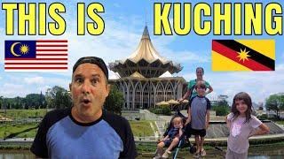 First Time In Kuching Sarawak On Borneo  Swiss Family Travels The World