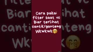 Tutorial filter WhatsApp Cara Pakai Filter WhatsApp Saat Vc