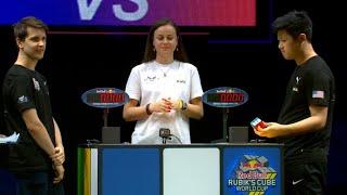 Feliks Zemdegs VS Max Park - Red Bull Rubik's Cube World Cup 2019