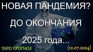 НОВАЯ ПАНДЕМИЯ? ДО ОКОНЧАНИЯ 2025 года. ТАРО ПРОГНОЗ... (12.07.2024)