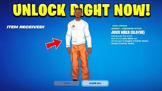 How To Get FREE JUICE WRLD Skin in Fortnite! (Claim Right Now)