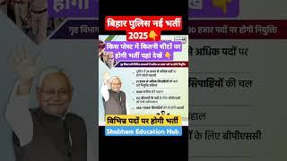 Bihar Daroga New Vacancy 2024 | Bihar Police New Vacancy 2025 | Bihar Asi Steno Vacancy 2024 #police