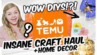 You Wont Believe What I Made Using TEMU Craft Supplies!?! | Is it Worth it? | Krafts by Katelyn