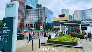 East London Walking Tour | New Stratford Is So Different To Old Stratford | 2024 | 4K