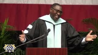 Dr. Elvis Epps Commencement Speech 2022. Title, Know Your Worth! You are not their PENNY!