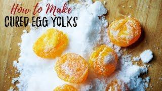 Cured Egg Yolk Recipe | How To Make Cured Egg Yolks