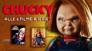 Alle 8 Chucky Filme & Serie Geschichte erklärt