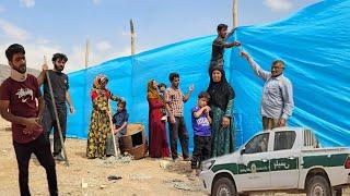 A new beginning for Zahra's family after his house was destroyed