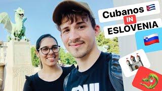 CUBANOS  en ESLOVENIA  Liubliana la Ciudad de Dragones , cubanos en europa.