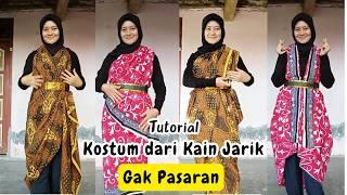 Kreasi Kostum dari Jarik/ Tutorial Baju dari Jarik/ Kreasi Kostum Tari dari Jarit (Part 2)