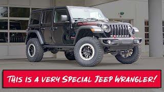 This is a very special Jeep Wrangler..