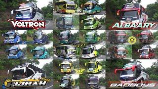 Mobil Bus Telolet Voltron, Albaary, Badboy, Hijrah, Queentessa, Blue Moon, Katineung, Ratu Meysha