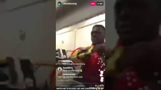 LIL BOOSIE INSTAGRAM LIVE COOKING UP NEW SINGLE