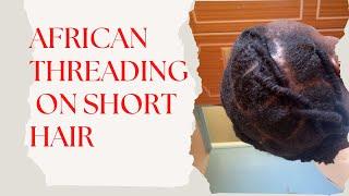 AFRICAN THREADING | HOW TO SAFELY STRETCH NATURAL HAIR AT HOME WITHOUT HEAT