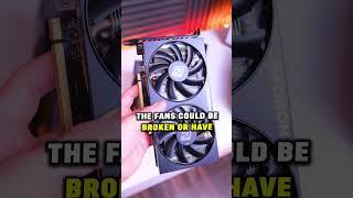 Fix GPU Fans Not Spinning: Step-by-Step Guide #shorts