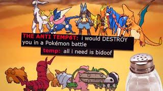 TOXIC SALTY NOOB RAGES AT BIDOOF! FUNNY POKEMON SHOWDOWN SALT