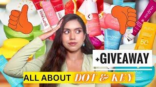 Buy or NOT to buy?  | Reviewing *ALL* DOT & KEY Skincare Products | NEW LAUNCHES  | GIVEAWAY |