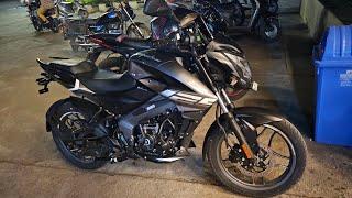 bajaj pulsar ns 125 2023 grey color first look new model #fitbalaghati #unboxing #bike #pulsar