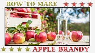 How to Make Apple Brandy at Home|Mash Recipe