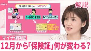 【マイナ保険証】利用は20.9％…12月2日からどうなる？  病院で読めない・スマホない場合の使い方【#みんなのギモン】