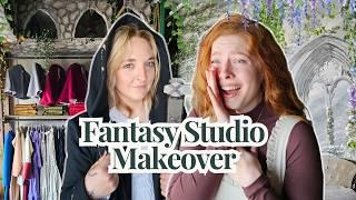 *EPIC* Fantasy Studio Makeover | DIY Custom Build Transformation