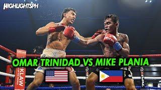  PLANIA KNOCKOUT MGA KALABAN - Mike Plania vs Omar Trinidad [WBC Feather Champion] - prefight