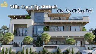 Villa 3 Tầng Hiện Đại LUXURY – Thiết Kế Biệt Thự Cao Cấp Cho Gia Chủ Trẻ Tuổi