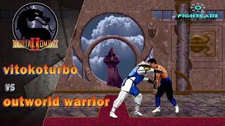 Mortal Kombat II | vitokoturbo vs outworld warrior | Fightcade