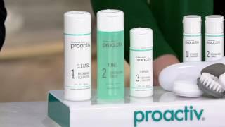 Proactiv 3pc Acne System with Brush & Travel Kit Auto-Delivery on QVC