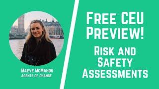 Risk and Safety Assessment - FREE CEU Preview - ASWB Continuing Education - Agents of Change