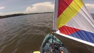 Perception Crank 10 Kayak Sailing 2