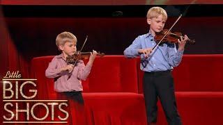 Talented Brothers Jude & Louis Steal the Show with Violin Skills