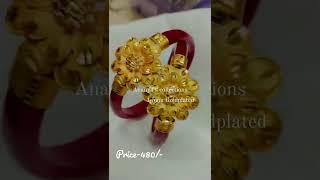 My 1.5gm jewellery collections||booking fast ️||for more designs contact me ️