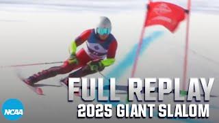 2025 NCAA skiing championship: Giant Slalom full replay