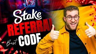 Stake Referral ID Code! Earn Casino Bonus and Redeem it!