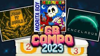 Top 15 Game Boy Homebrew Competition Games! [GB COMPO 23]