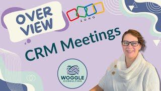 Zoho CRM  Meetings