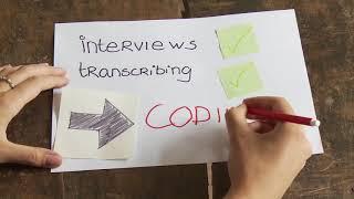 Interviewing, open and axial coding