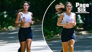 Suri Cruise, 18, goes for a run in Central Park before dinner with mom Katie Holmes